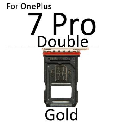 【✆New✆】 anlei3 สำหรับ Oneplus 6 6T 7 7T 8 Pro 8T อะไหล่สำหรับใส่ซิมการ์ดถาดใส่ซิม