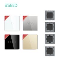 hot！【DT】 BSEED 86mm Glass Panel With Metal Frame Gloden