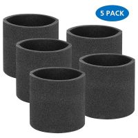 Limited Time Discounts 5 Packs Of 90585 Foam Set VF2001 Foam Filter, Suitable For Most Shop-Vac, Vacmaster And Genie Shop Vacuum Cleaners