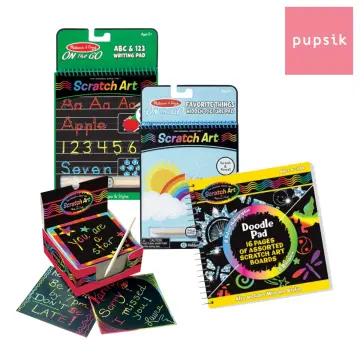 Melissa Doug on The Go Scratch Art Hidden-Picture Pad Favorite Things
