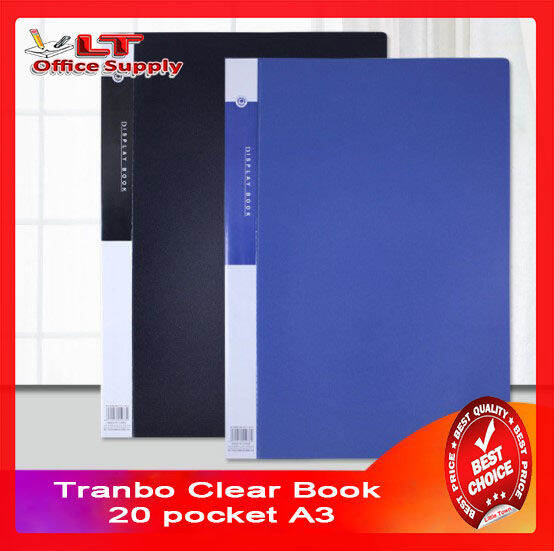 40 Pockets 80 Pages each Clear Book NonRefillable Presentation Display