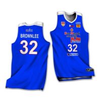 Alab Pilipinas Justin Brownlee Tank Top Free Custom Name Number Full Sublimation 3D Print Vest Summer Basketball Jersey