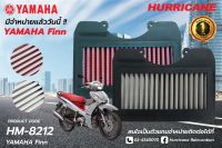 HURRICANE กรองอากาศYamaha Finn สแตนเลส,ผ้าแดง