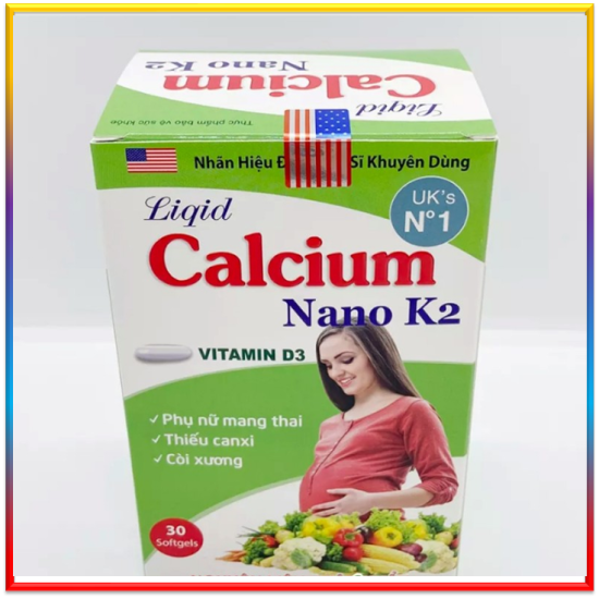 Viên uống bà bầu liquid calcium nano k2 aquamin f , giúp bổ sung canxi - ảnh sản phẩm 5