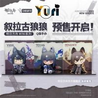 Corinada Yuri Game Arknights Vigil Texas Penance Official Original Wolf Figurine Figure PVC Doll Toy Display Cute Gift C Pre-sale