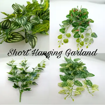 1pc English Ivy Plant Artificial Greenery Faux Vines Garland Hanging Decor  Bulk