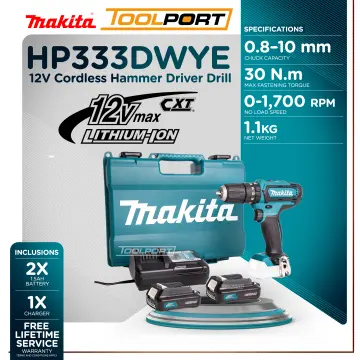 Makita hp333dwye on sale