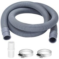 2X Drain Hose Extension for Washing Machines,2M Drain Hose Universal Washing Machine Hose,Dishwasher Extension