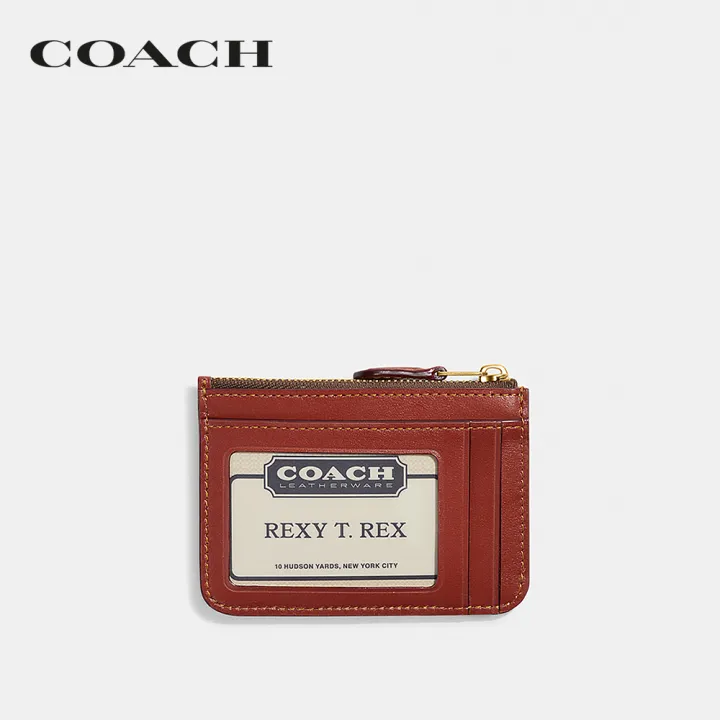coach-ที่ใส่การ์ดผู้หญิงรุ่น-mini-skinny-id-case-in-signature-canvas-สีครีม-ci185-b4nq4