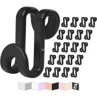 Mini Clothes Hanger Connector Hooks Cascading Closet Hanger Hooks Space Saving Hanger Hooks Heavy Duty Hanger Extender Clips Clothes Hangers Pegs