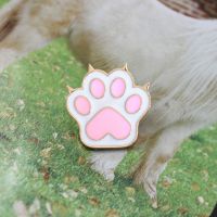 【YF】 XEDZ The new  Zinc alloy Pink Dog Brooch Personality icon Shirt Fashion Couple Children Jewelry