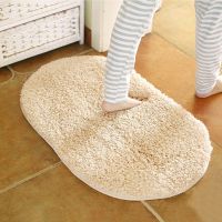 【YF】❁✁✼  Oval Rug Noni-slip Shower Mats Floor for Bedroom Doormat alfombra 40x60cm