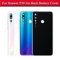 สำหรับ Huawei P30 Lite Nova 4e อะไหล่เคสแผงประตูกระจกฝาหลังปิดโทรศัพท์หลัง