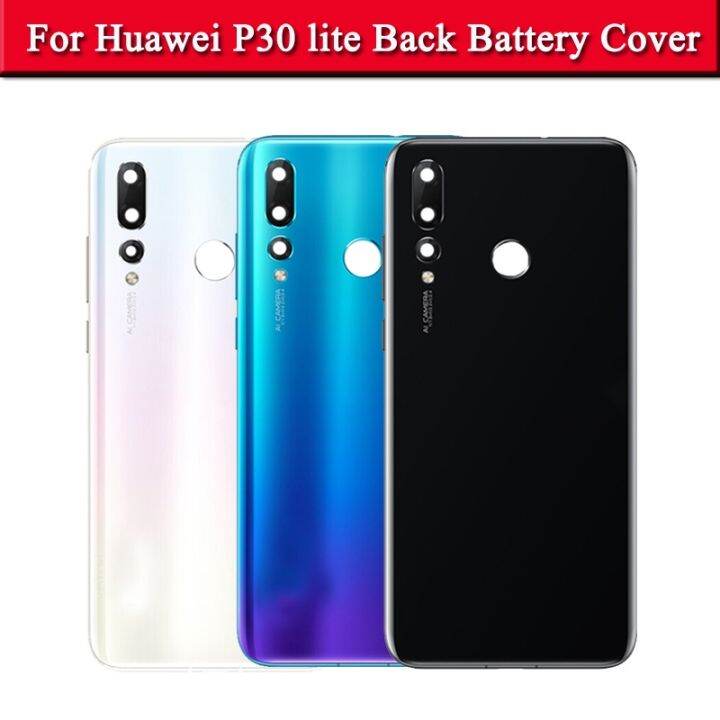 สำหรับ-huawei-p30-lite-ด้านหลังฝาหลังปิดโทรศัพท์แผงประตูกระจกหลัง-nova-4e-เคสสำหรับหัวเหว่ย-huawei-p30-lite-ฝาหลังปิดโทรศัพท์ที่เปลี่ยนฝาครอบ