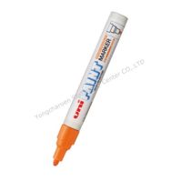 ปากกาเพ้นท์ใหญ่ ยูนิ PX-20 สีส้ม 1 โหล มี 12แท่ง : 4902778545515