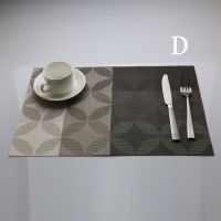 5pcsset pvc placemat dining table mats set de table bowl pad napkin dining table tray mat coasters kids table decor