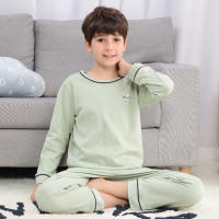 Boys Girls Pajamas Sets Winter Cotton Sleepwear Children Home Clothes Kids Pyjamas Nightwear Teenage Pijamas For 8 10 12 14 16T