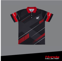 [Collection 2023] HONDA POLO BLACK เสื้อโปโลฮอนด้า สีดำ