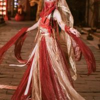 Dunhuang Feitian Western Region Hanfu Fairy Performance Clothing Oriental Dance Classical Exotic Stage Clothing Photography Performance Clothing ~