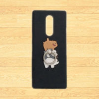 Phone Case For Sony Xperia 1 II 5 III 10 L4 PRO-I XQ-BE42 L3 XZ4 8 Lite Plus IV 3D Lovely Panda Bear Finger Ring Stand Holder Soft TPU Cover