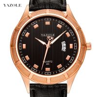 YAZOLE400 noctilucent business calendar watch men wrist fashion leisure watches wholesale manufacturer