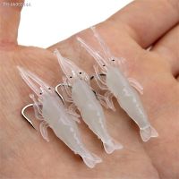 ♛ Fishing Lures Luminous Artificial Fishing Gear Luya Bait Grass Shrimp Lifelike Fishing Tackle Soft Baits Imitation Shrimp Bionic