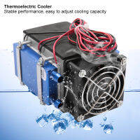 เทอร์โมอิเล็กทริกคูลเลอร์ 12V 280W 4-Chip Thermoelectric Semiconductor Cooler อุปกรณ์ระบายความร้อนด้วยอากาศ