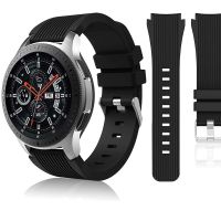 สายนาฬิกาข้อมือซิลิโคน22มม. สำหรับ Galaxy Watch 3 S3เกียร์46มม./Watch 3 GT3-2 Pro/amazfit สายรัดข้อมือสร้อยข้อมือกีฬา GTR4