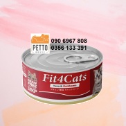 Cattyman Fit4cats tuna and kanikama 160g thức ăn ướt pa tê cá ngừ mix