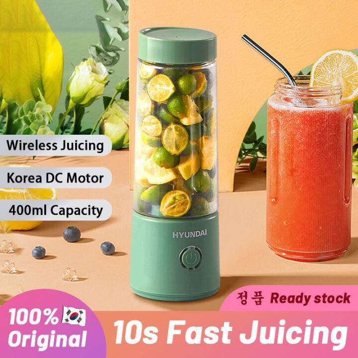 Korea Original 1500mAh Juice Blender Portable 400ML Wireless Portable