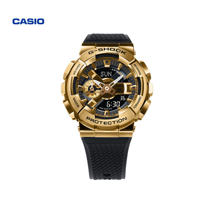 casio-นาฬิกาโลหะทรงสปอร์ต-g-shock-gm-110-นาฬิกาสปอร์ตคาสิโอกันน้ำ