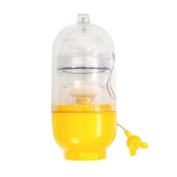 Egg Yolk White Mixer Scrambler Shaker Hand Pull Type Manual Blender Spinner  USA