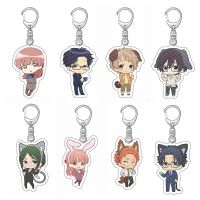 Anime Wotakoi: Love Is Hard for Otaku Keychain Acrylic Figure Momose Narumi Nifuji Hirotaka Pendant Key Chain Collection Gift Key Chains