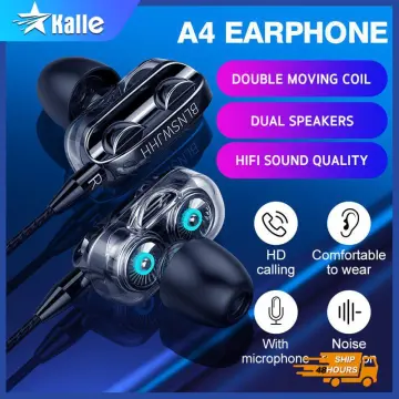 Lazada earphones best sale with mic