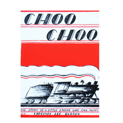English original Choo escape small locomotive, caddick Gold Award winner Virginia Lee Burton