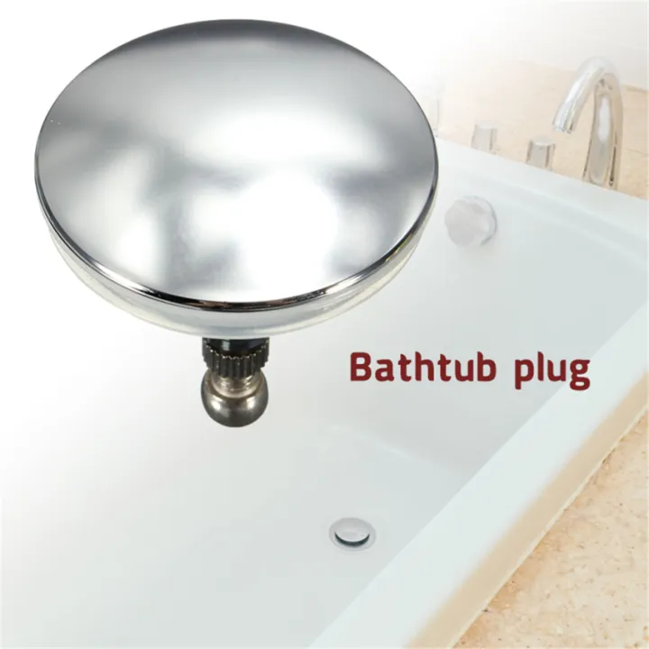 ttlife-1pc-45mm-bathtub-plug-bath-pop-up-waste-plug-only-flat-seal