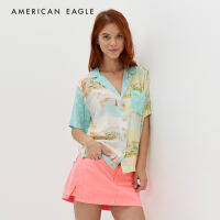 American Eagle Core Resort Shirt เสื้อเชิ้ต ผู้หญิง รีสอร์ท (NWSB 035-4996-900)