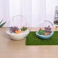 【YF】▧  Landscape Glass Vase Pot Terrarium Pots Decoration