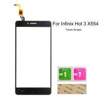 สำหรับ Infinix Hot 3 X554หน้าจอสัมผัสดิจิไทเซอร์ X554แผงเซ็นเซอร์ชิ้นส่วนซ่อมโทรศัพท์ Gratis Ongkir กาว3ม.