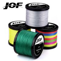 ใหม่ JOF 300เมตรสายตกปากหลายเส้น PE ถักเปีย22LB-78LB PE X8เชือกถักตกปลาแข็งแรงมากด้ายเชือกร้อยสายเบ็ด