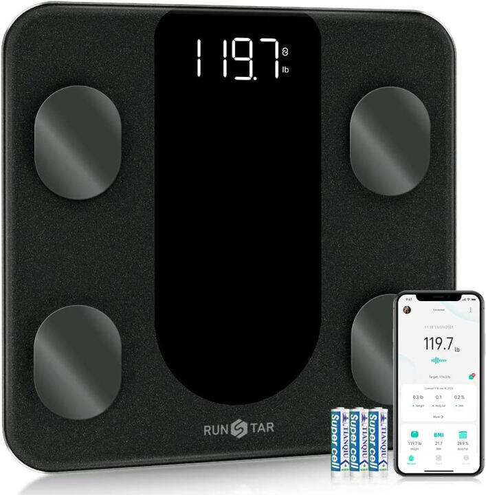 scale-for-body-weight-runstar-digital-bathroom-smart-scale-led-display-13-body-composition-analyzer-sync-weight-scale-bmi-baby-mode-with-starfit-app-400lbs-black-fg2116-1