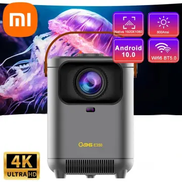 HY300 Projector 4K HD Android 11 Dual WIFI 6.0 120 ANSI BT5.0 1080P  1280*720P Home Cinema Outdoor Portable Projetors