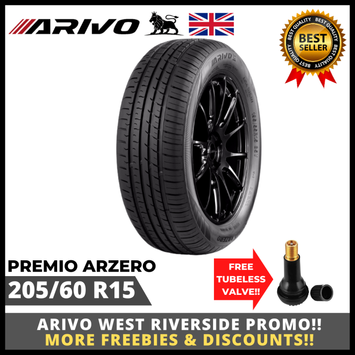 ARIVO 205/60 R15 91V (PREMIO ARZERO) FREE GIFT!! | Lazada PH