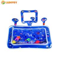 Toddler Water Play Mat Inflatable Baby Toys Portable Crawling Development Activity Toys with Color Box for Children Education