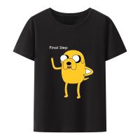 Jake The Dog Say Final Step เสื้อยืด Jake The Dog Finn