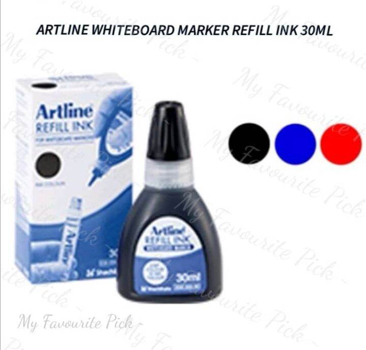 ARTLINE WHITEBOARD MARKER REFILL INK 30ML Lazada