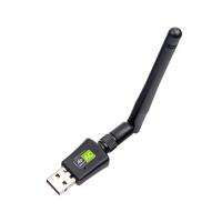 802.11ac Dual Band Free Driver WiFi Dongle 600Mbps Wireless USB Adapter 2.4GHz 5.8GHz WiFi Network Card With 2DB Antenna  USB Network Adapters