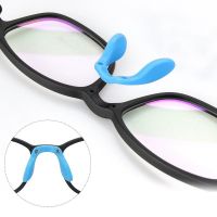 Soft Nose Pads For Kid Children On Glasses Translucent Anti-Slip Nose Pad Multistyle U Silicone Conjoined Eyeglass