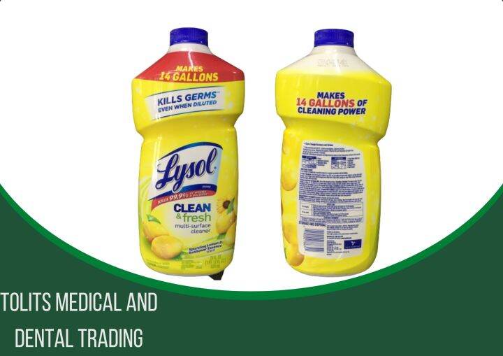 LYSOL CLEAN & FRESH MULTI SURFACE CLEANER 828ML Lazada PH