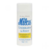 milcu underarm &amp; foot powder 80g